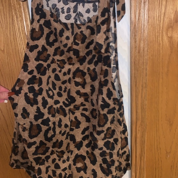 Shein cheetah romper - Picture 3 of 5